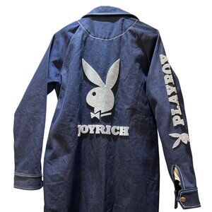 Limited Edition JoyRich x Playboy Long Jean Jacket
